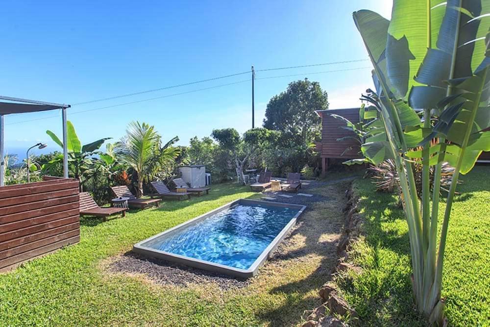 L'Escapade Creole Jacuzzi Privatif Bungalow Bananier Saint-Joseph Bagian luar foto