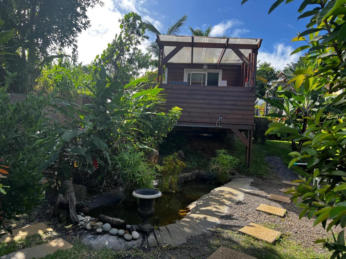 L'Escapade Creole Jacuzzi Privatif Bungalow Bananier Saint-Joseph Bagian luar foto